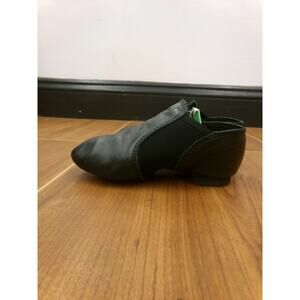 Dance Jazz Shoes Dance Class Toddler 10M Child Slip On Leather Split Sole